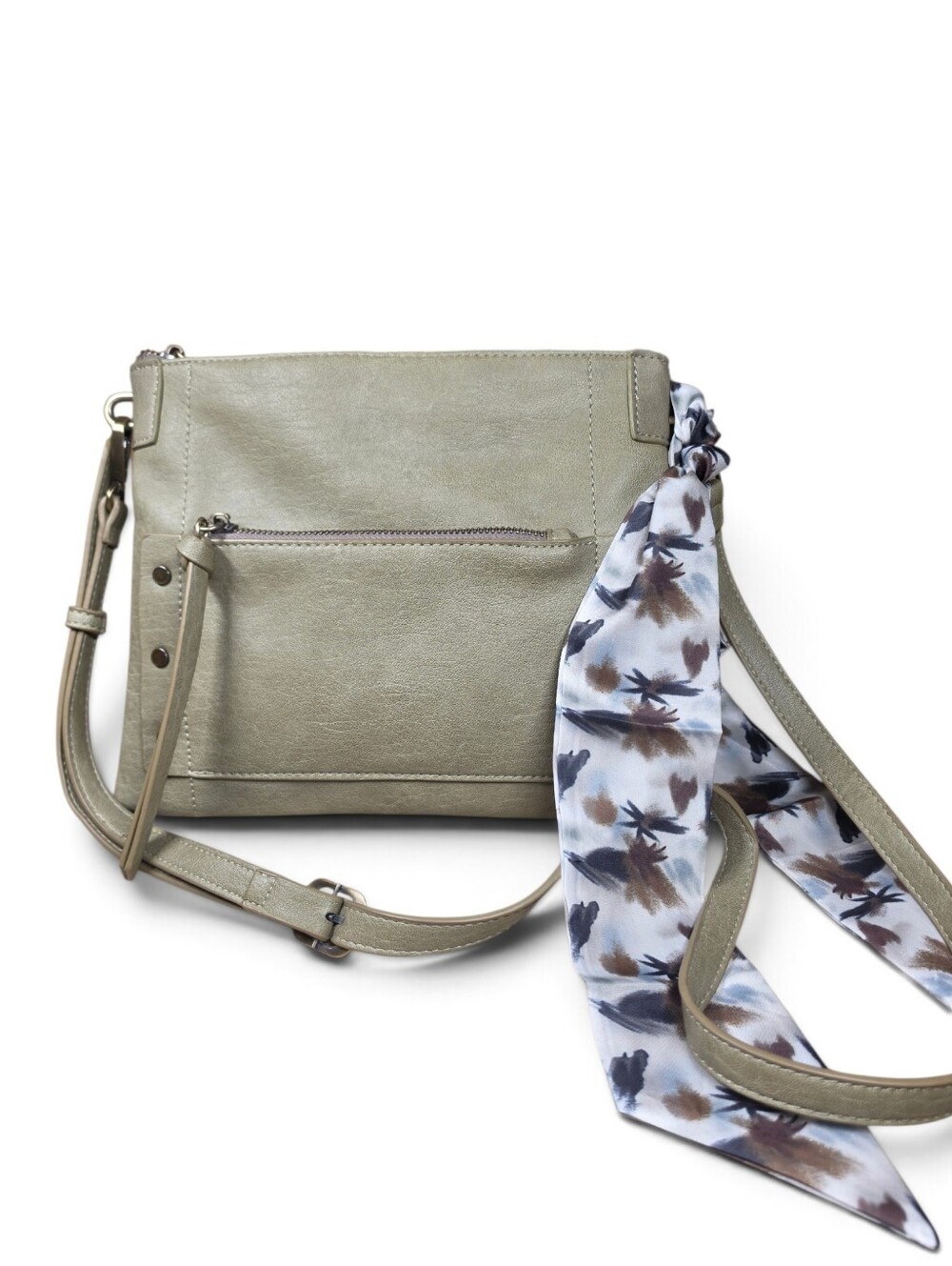 ANTIK KRAFT Savannah Olive Green Crossbody Shoulder Bag - Picture 13 of 13